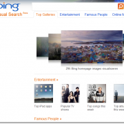 Bing – Erst Bilder dann Text