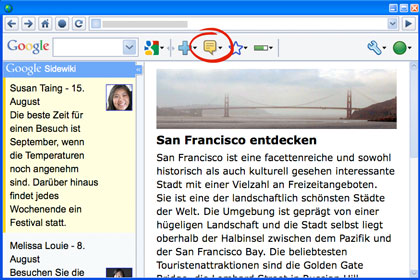 Google sidewiki