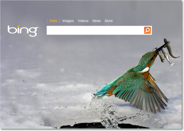 Bing Hintergrundbild Startseite