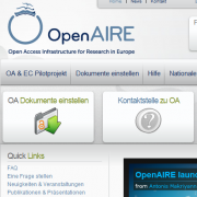 OpenAIRE – Freier Zugriff auf wissenschaftliche Arbeiten